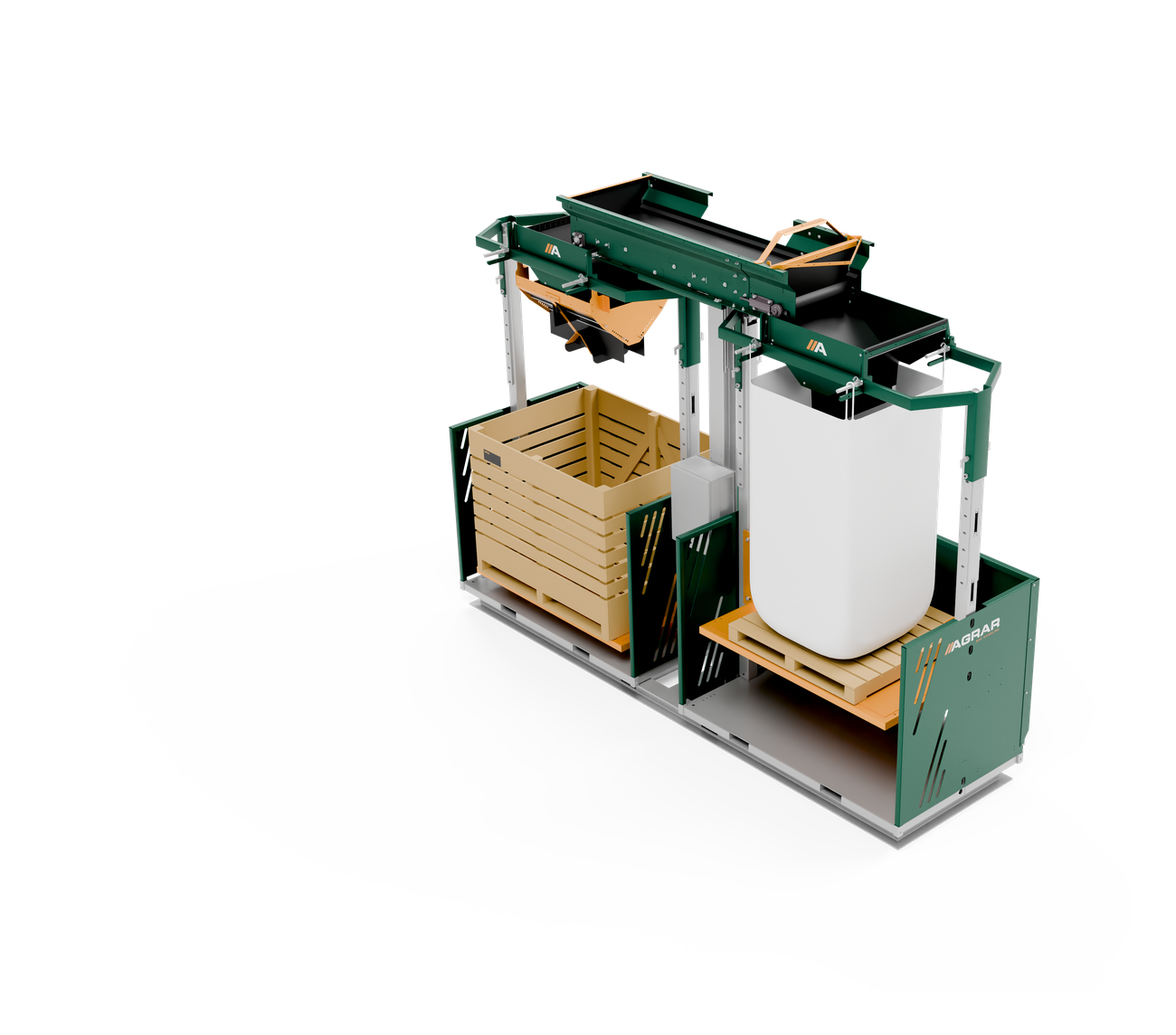 Render van de dubbele Flowmaster